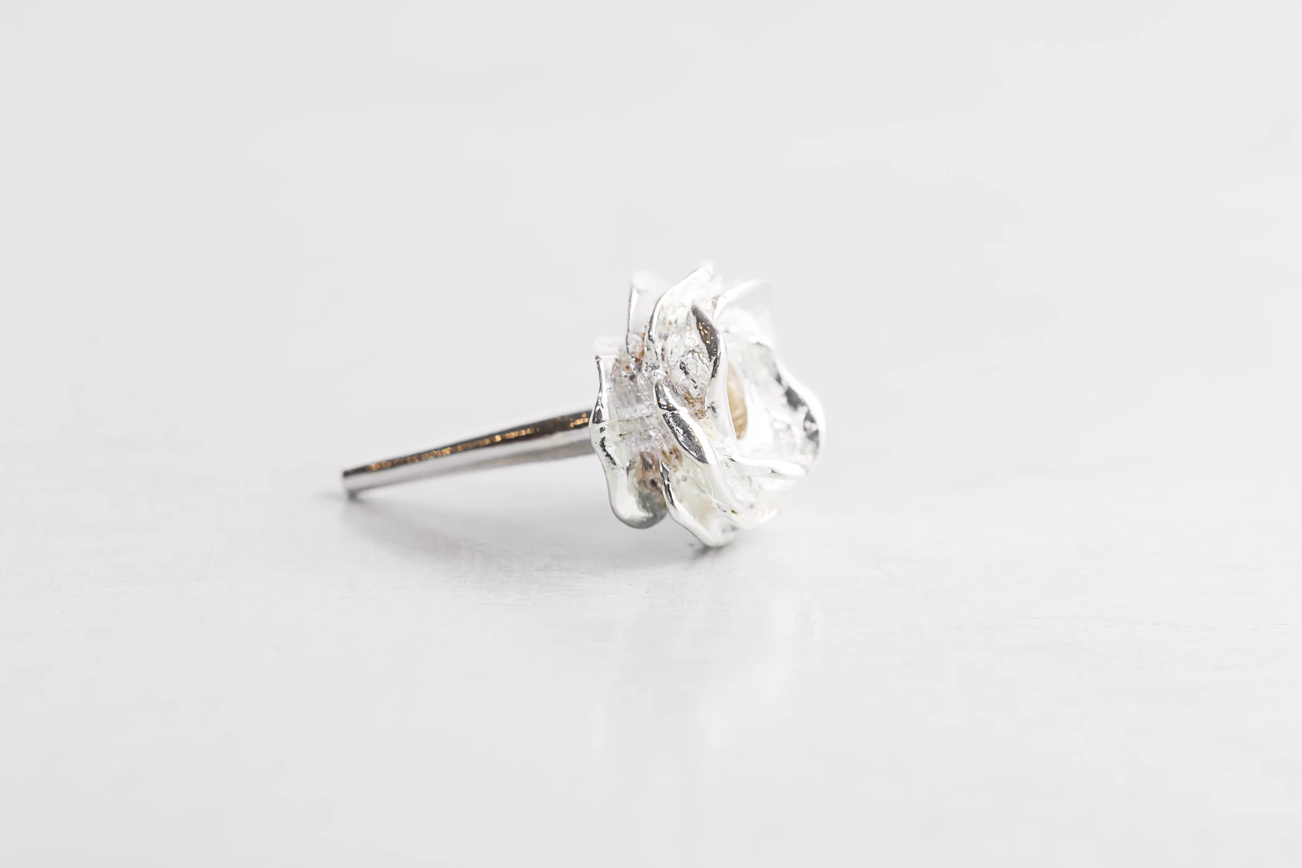 Silver Celebration Candle Holders Rose Bouquet Collection - Image 6